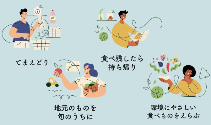 おいしく健康に！ 地球にもお財布にもやさしい食のすすめ