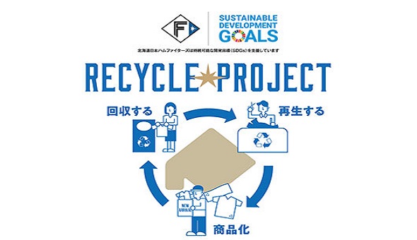 回収したグッズから新しいグッズを開発！<br>北海道日本ハムファイターズが取り組むリサイクルプロジェクト