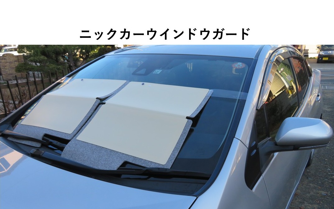ニックカーウインドウガードでデコ活の写真
