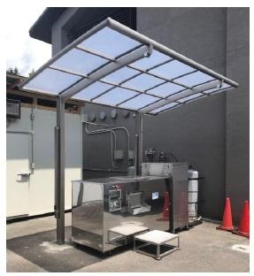 コンポストによる食の循環と地産地消の取組の写真