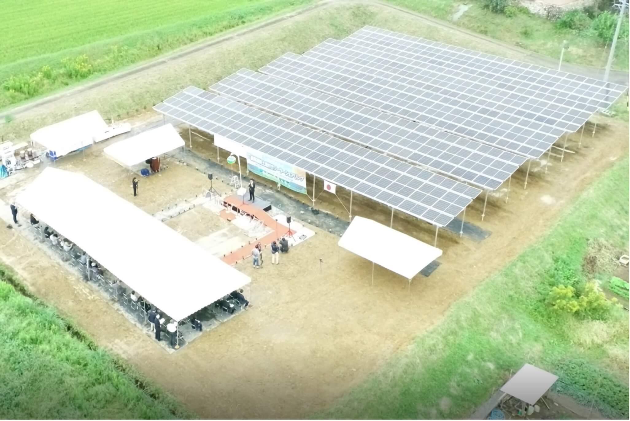 農地を活用した「営農型太陽光発電（ソーラーシェアリング）」